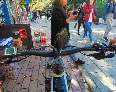 Xhirim live gjatë pedalimit në disa rrugë të Tiranës  - Top News "N'timon"